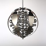 Chandeliers Bedroom Chrome Metal Led Pendant Lights Game Room Kids Room Globe Bathroom