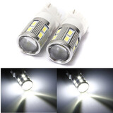 SMD Daytime Running 6000K White Projector LED Bulbs 5630 Chip