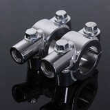 23mm Adaptor Motorcycle Handlebar 8mm 10mm Thread Mirror Holder Clamp