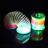 New Nightlight Rainbow Luminous Flashing Coway Ring