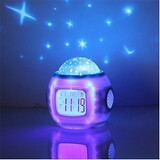 Digital Sky Led Thermometer Star Projection Clock