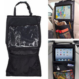 Universal Clear Nylon Bag PVC Touch Screen Tablet Car Seat Storage