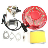GX390 13HP Ignition Coil GX340 11HP Kit For Honda Carburetor Recoil Filter