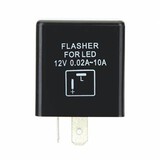 Decoder Load Hyper Flash Equalizers Blinker 2 Pin Fix LED Flasher Relay Car Turn Signal