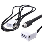 Cable For Audi AUX Audio A3 A4 S4 3.5mm MP3 Female Input A8L A6 A8