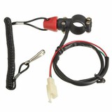ATV Motorcycle Ignition Switch Safety Engine Stop Cut Kill Switch