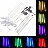 Car Interior Strip Remote Control RGB Music 5050SMD LED Lights Lighting Control DC12V