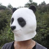 Simulation Halloween Animal Latex Headgear Panda Mask