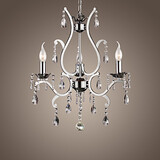 Metal Chandelier Lights Crystal