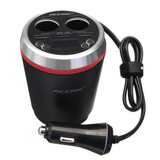 Bluetooth with Cigarette Lighter Kit FM Transmitter USB Charger Car MP3 Player