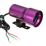 Universal Digital Red LED 37mm Oil Micro Sensor Temp Temperature Gauge
