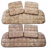 Seat Cushion 3pcs Ice 135*45CM Silk 45*45CM Non Slip Bamboo Charcoal Car Summer