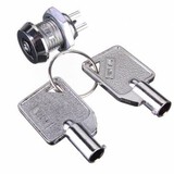 Security Key Single Throw SPST Switch pole Position