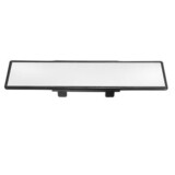 Flat Wide Clip-on 270mm Clear Interior Plane Rear View Glass Mirror Universal