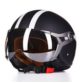 Helmets Male and Female Motorcycle Half BEON UV Helmet Safety ECE