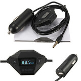 Adapter For iPhone FM transmitter In-Car Car Charger Radio 3.5mm