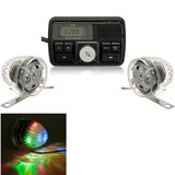 Anti-theft Motorcycle Bike Stereo Amplifier MP3 USB SD Speakers Audio FM