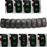 12V 24V Rocker Toggle Switch Narva Car Boat ARB Carling 5 Pin Laser LED Light Bar