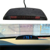 12V LED Electronic Clock 3in1 Car Digital Voltmeter Temperature Thermometer