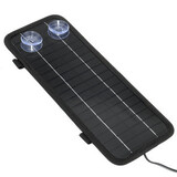 12V Backup Portable Battery Charger Solar Panel Outdoor Power Car Boat 4.5W