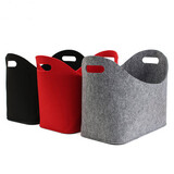 Fire Storage Bag Folding Storage Wood Basket Bin Holder Car