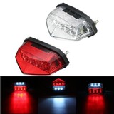 Brake Red Light 12V Motorcycle Indicator LED Running License Plate Tail