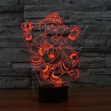Night Light Lamp Touch Table Lamp Christmas 3d Led Color-changing