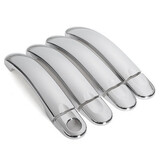 VW Transporter Stainless Steel Door Handle Cover Trim Chromed Caddy T5 8Pcs