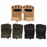 Size Half Finger Unisex Hunting Riding Military Tactical Airsoft Gloves Adult