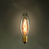 Small Tip 220v 25w E14 Source Edison Light Bulb C35
