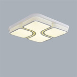 Flush Mount Square Fixture Simplicity Ceiling Lamp Dining Room Light Bedroom