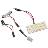 DC Adapter 12V BA9S SMD LED Bulb Lamp T10 Dome Bulb Panel