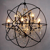 Game Room Feature For Crystal Metal Living Room Traditional/classic Light Painting Island