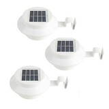 Light Garden Light Solar Powered Wall Fence 3pcs Gutter