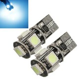 T10 Ice Blue Canbus Error Free SMD LED Car Light Bulbs