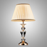 Shade Classic Crystal Desk Lamp Cloth Lighting