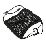 Universal Pouch Mesh Bags Storage Bag Car Seat Rear Cargo Elastic Nylon Debris