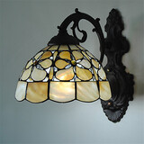 Shell Shade Tiffany Living Room Retro Inch Wall Lights Light