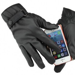 Touch Screen Full Finger Warm Gloves Motorcycle Driving