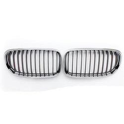 BMW E90 Pair of Plated Grille 3 Series Hood Front