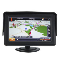 LED Backlight Camera LCD Car Rear View Monitor 4.3 Inch DVD