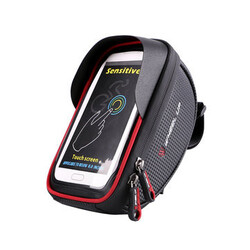 Waterpoof Mobile Phone GPS Handlebar Bag Touch 6inch