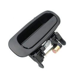 Outside Exterior Door Handle Driver Side Black Rear Corolla Back