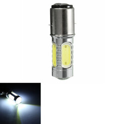 White Bulb ATV COB LED Moped Scooter Motor Bike H16 Headlight BA20D Light