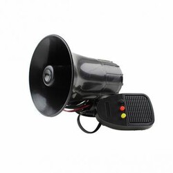 12V Car Motorcycle JC-1076 Three-tone Loud Speaker