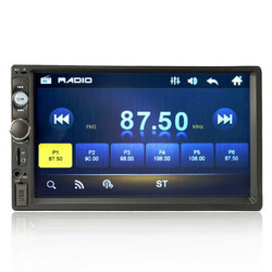 FM AUX Car Stereo Touch MP5 Player 7Inch Bluetooth Radio In Dash Double 2Din