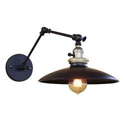 Swing Arm Lights Retro Restaurant Wrought Iron Send Country