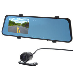 Car Rear View Mirror DVR 4.3 Inch TFT CMOS