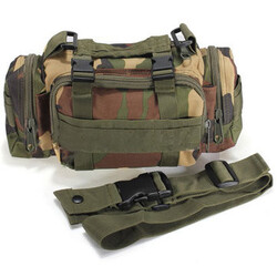 Military Shoulder Bag Tactics Pouch Waist Pack Handbag Riding Camping Hiking