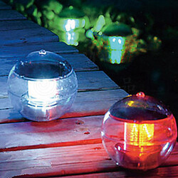 Pond Ball Lamp Color Led Pool Light Floating Solar Power Changing